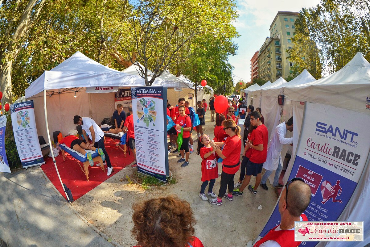 stand nell'area espositiva di cardiorace